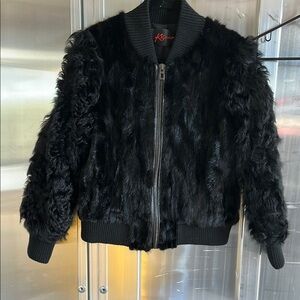 Kaliente Black Fur Jacket